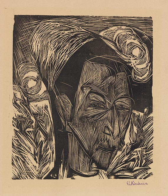Ernst Ludwig Kirchner - Holzschnitt