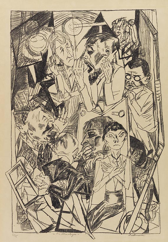 Beckmann, Max - Lithografie