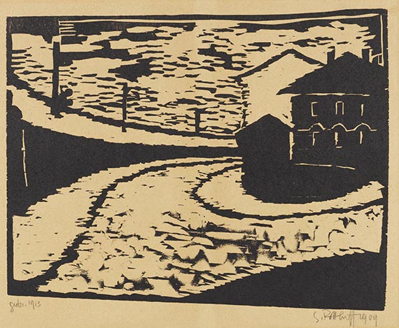 Karl Schmidt-Rottluff - Holzschnitt