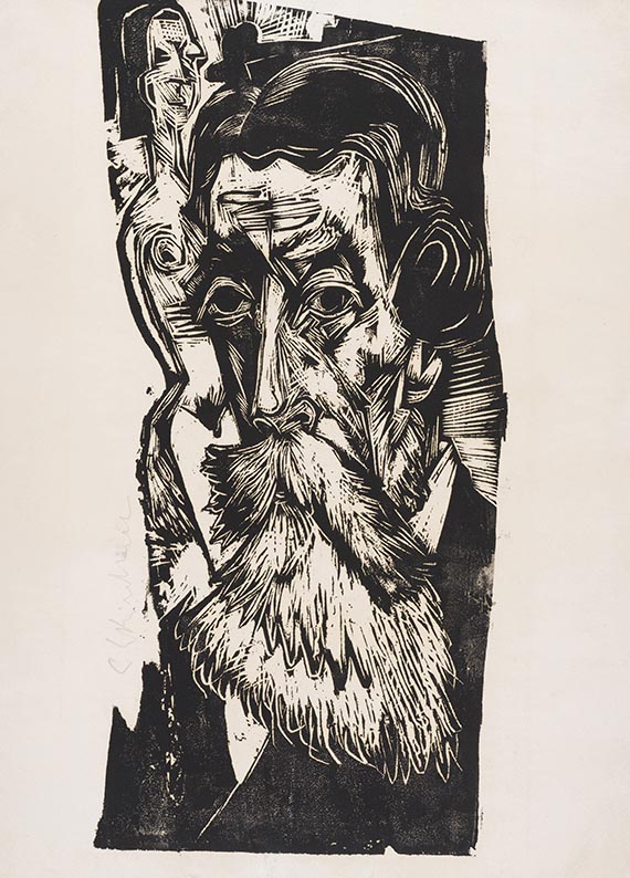 Ernst Ludwig Kirchner - Holzschnitt