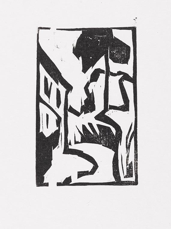 Karl Schmidt-Rottluff - Holzschnitt