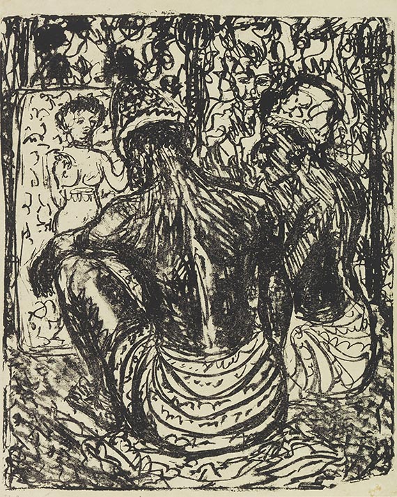 Kirchner, Ernst Ludwig - Lithografie