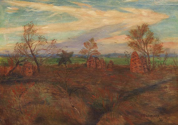 Otto Modersohn - Raumbeispiel