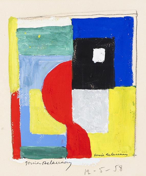 Sonia Delaunay-Terk - Gouache