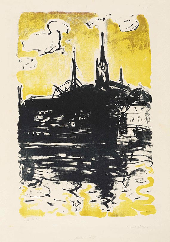 Nolde, Emil - Farblithografie