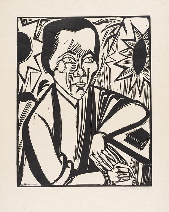 Erich Heckel - Holzschnitt