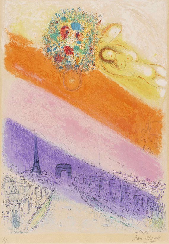 Chagall, Marc - Farblithografie