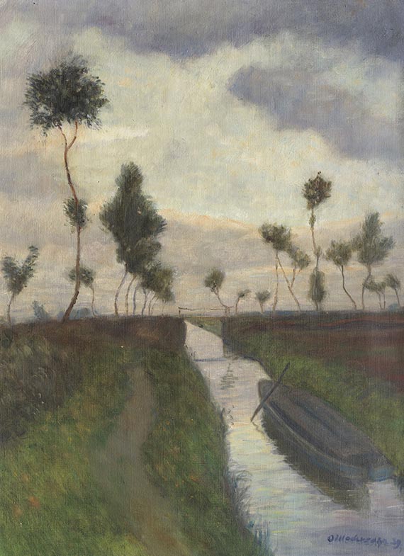 Modersohn, Otto - Öl auf Leinwand