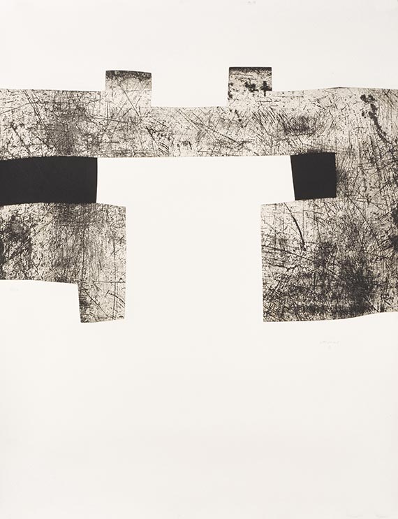 Chillida, Eduardo - Aquatintaradierung