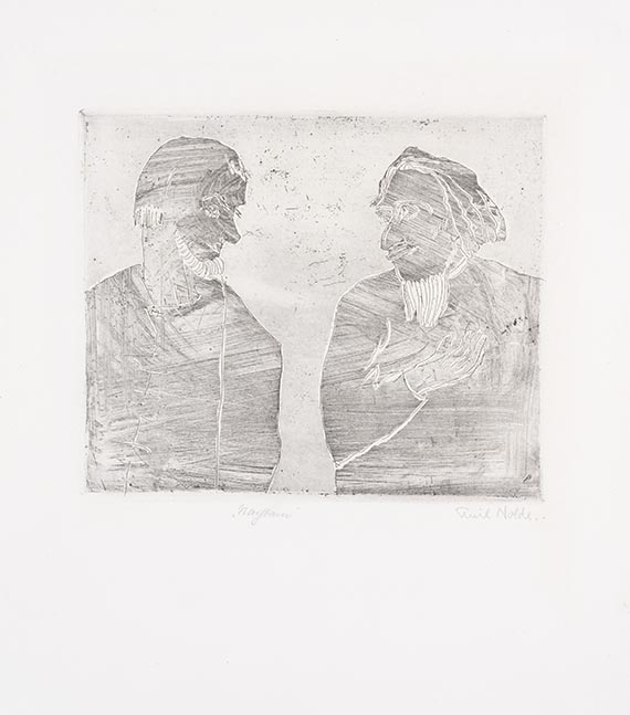 Nolde, Emil - Radierung