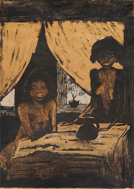 Mueller, Otto - Farblithografie