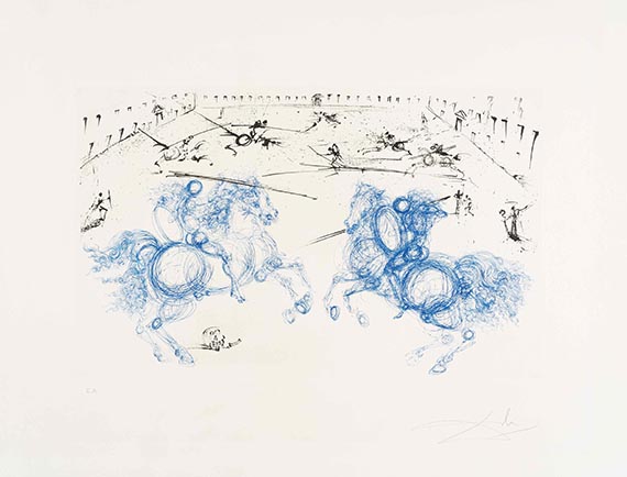 Dalí, Salvador - Farbradierung