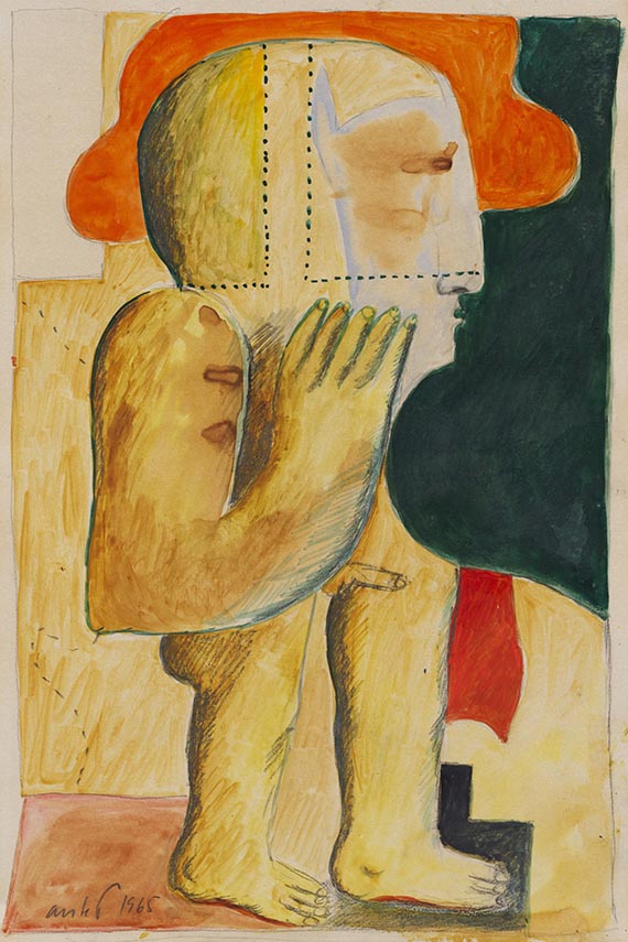 Antes, Horst - Aquarell