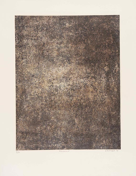 Dubuffet, Jean - Farblithografie