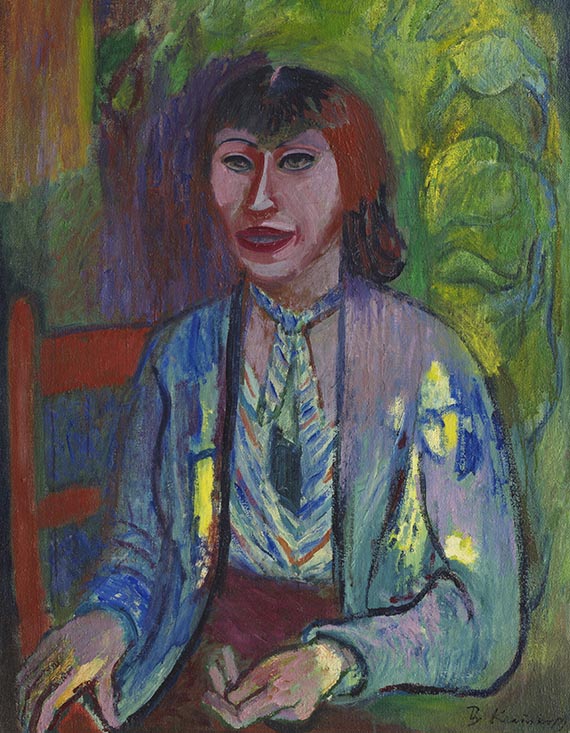 Krauskopf, Bruno - &Ouml;l auf Leinwand