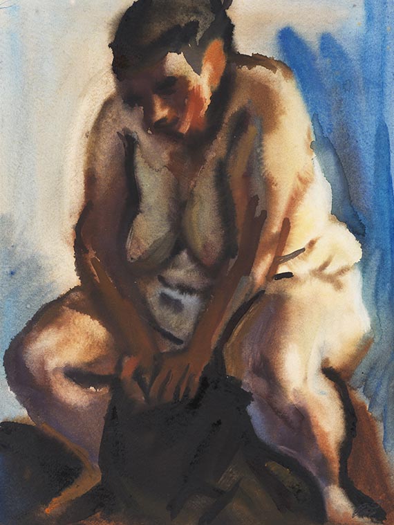 Querner, Curt - Aquarell