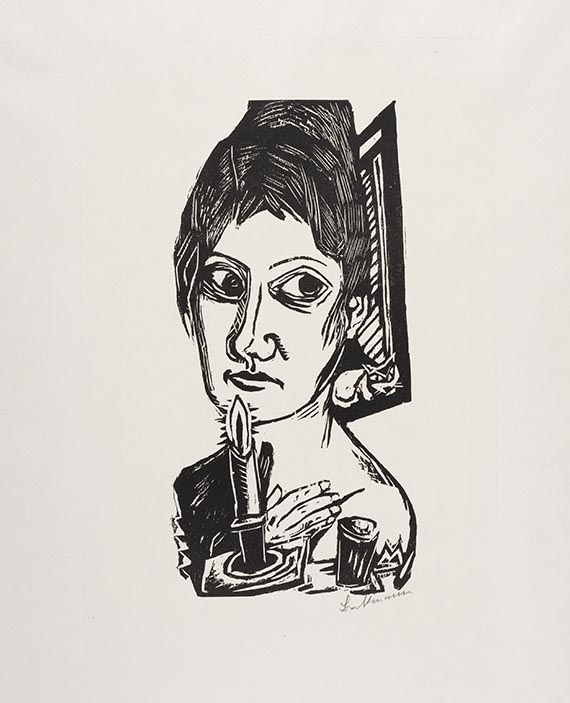 Beckmann, Max - Holzschnitt