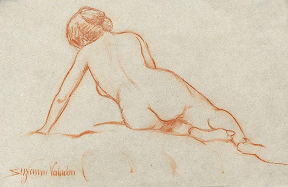 Valadon, Suzanne - Rötelzeichnung