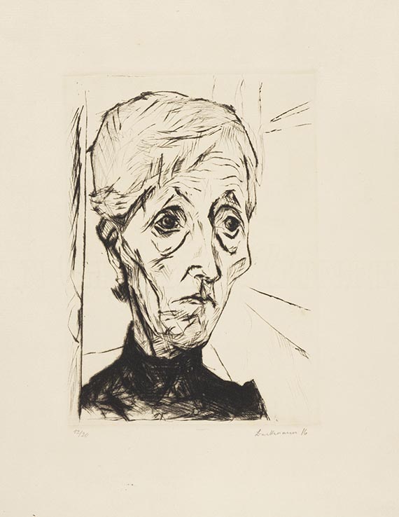 Beckmann, Max - Radierung