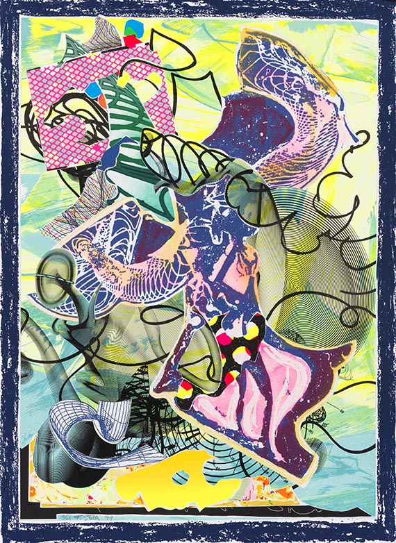 Stella, Frank - Farbserigrafie