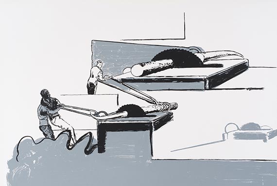 Rauch, Neo - Farbserigrafie