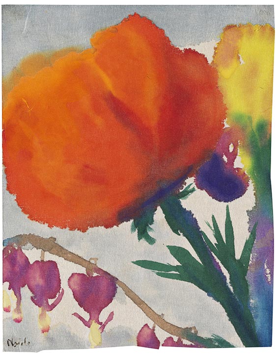 Nolde, Emil - Aquarell