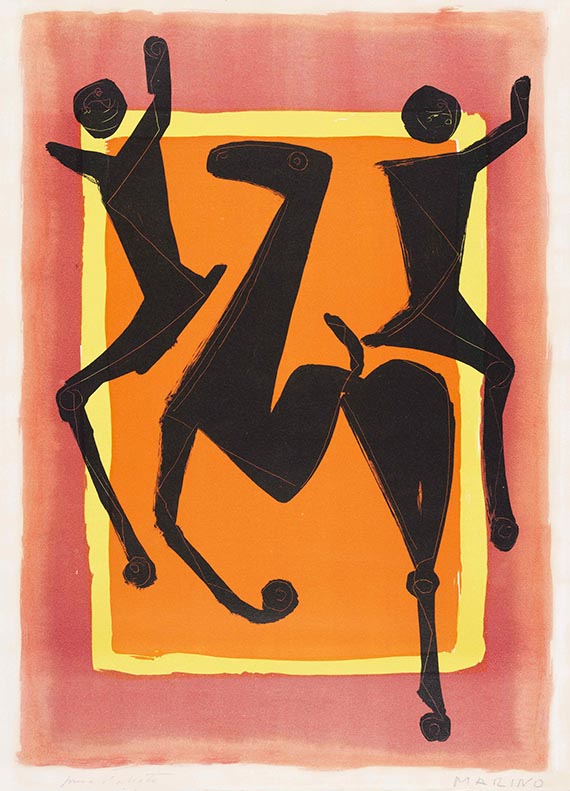 Marini, Marino - Farblithografie