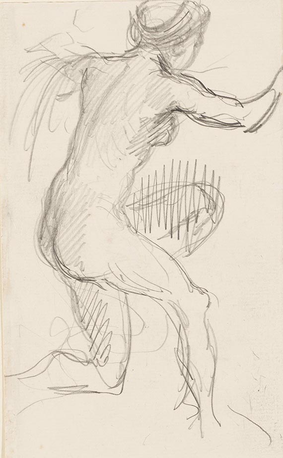 Hildebrand, Adolf von - Bleistiftzeichnung