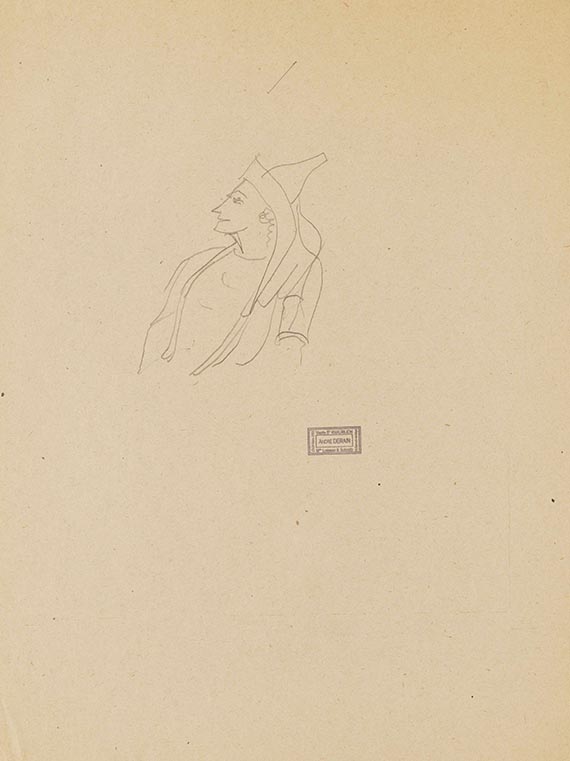 Derain, André - Bleistiftzeichnung