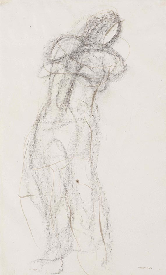 Fautrier, Jean - Kohlezeichnung