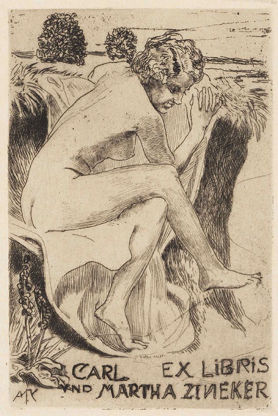 Klinger, Max - Radierung