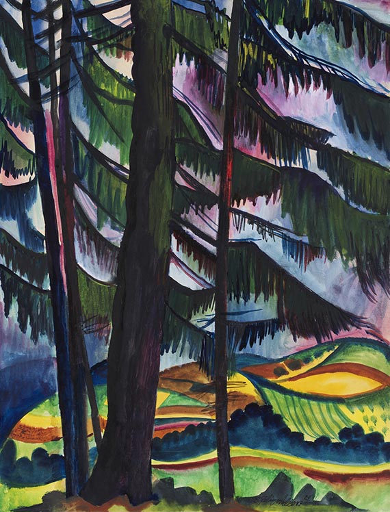 Felixm&uuml;ller, Conrad - Aquarell