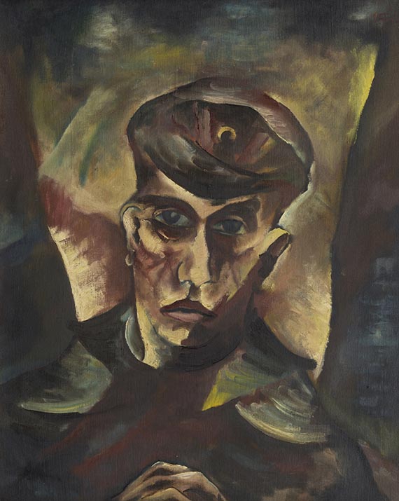 Fritsch, Ernst - &Ouml;l auf Leinwand