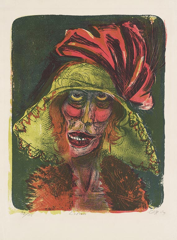 Dix, Otto - Farblithografie