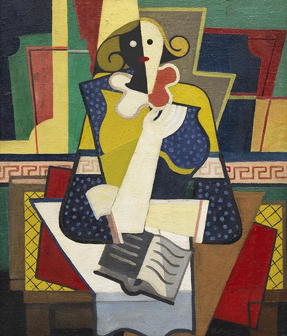 Ausleger, Rudolf - &Ouml;l auf Leinwand