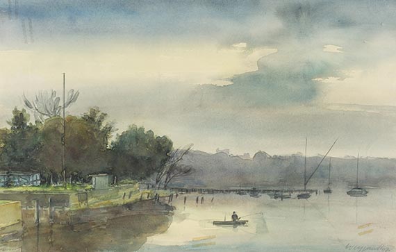 Weygandt, John H. - Aquarell auf Papier