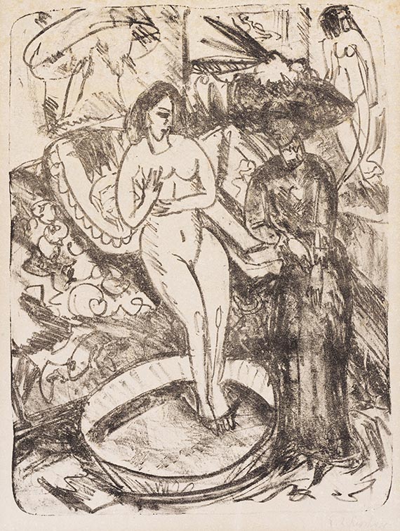 Kirchner, Ernst Ludwig - Lithografie