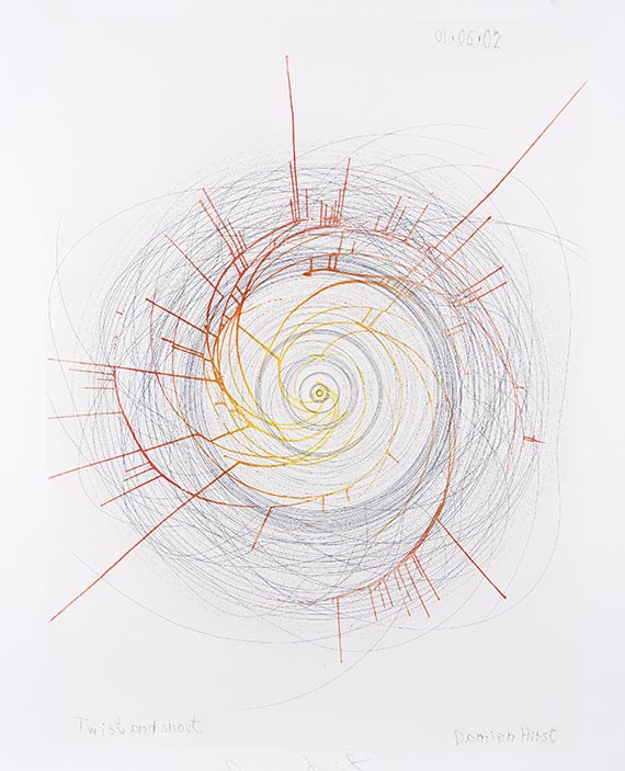 Hirst, Damien - Farbradierung