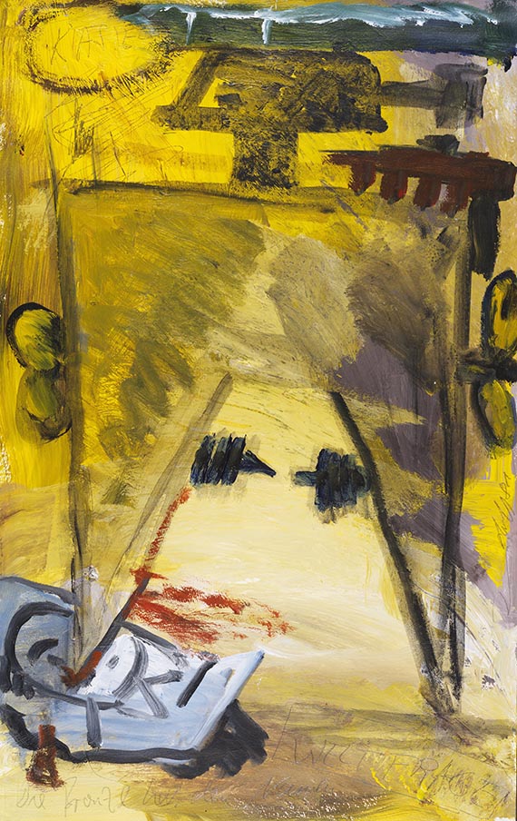 Immendorff, J&ouml;rg - &Ouml;l