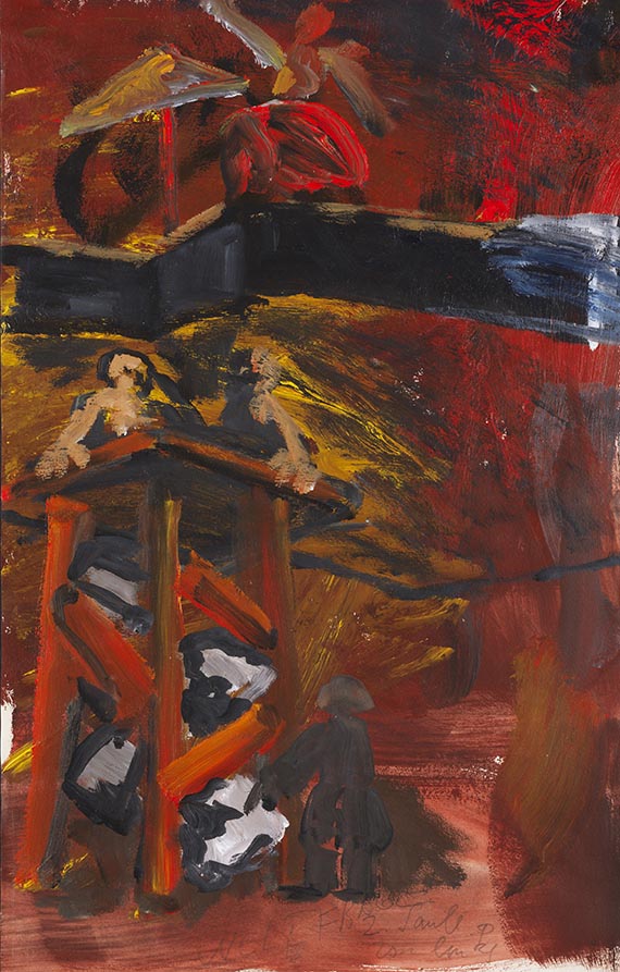 Immendorff, J&ouml;rg - &Ouml;l