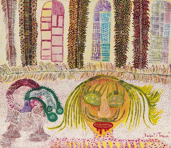 Schultze-Bluhm, Ursula - Acryl auf Leinwand