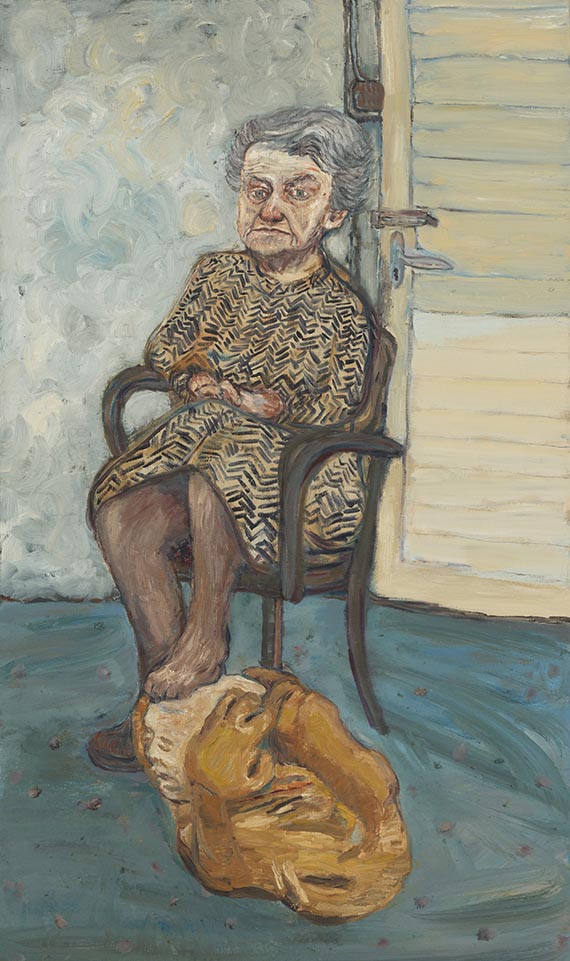 Kluge, Gustav - &Ouml;l auf Leinwand