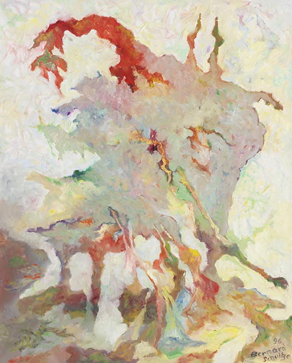 Schultze, Bernard - &Ouml;l auf Leinwand