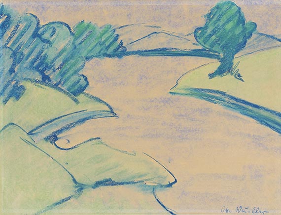 Mueller, Otto - Aquarell