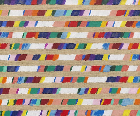 Dorazio, Piero - &Ouml;l auf Leinwand