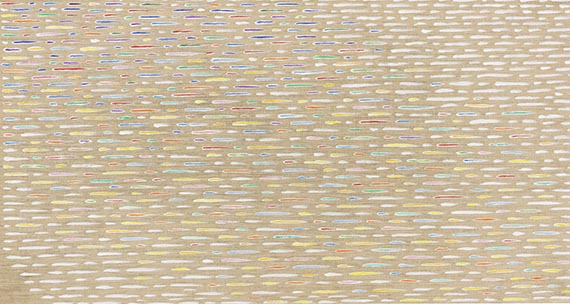 Dorazio, Piero - &Ouml;l auf Leinwand