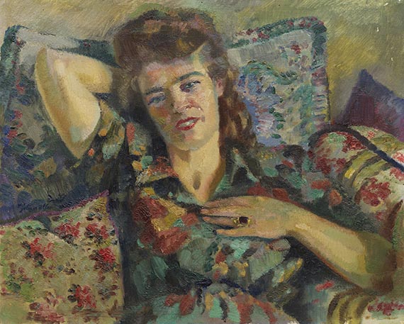 Felixm&uuml;ller, Conrad - &Ouml;l auf Leinwand