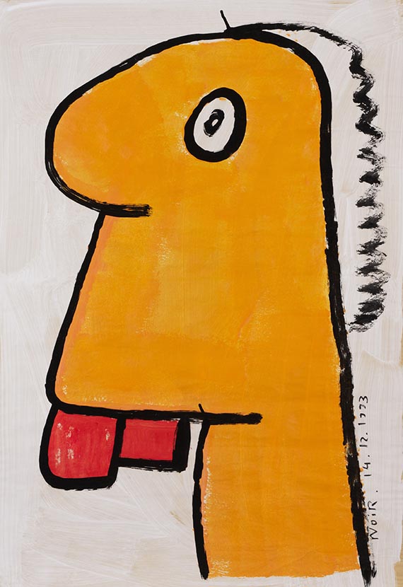 Noir, Thierry - &Ouml;l auf Papier