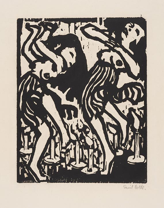 Nolde, Emil - Holzschnitt