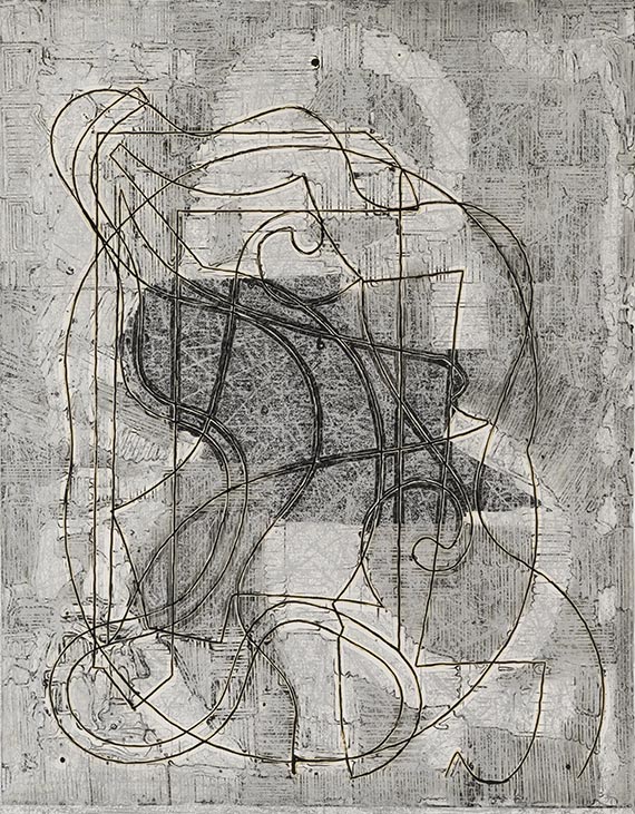 Stella, Frank - Farbradierung